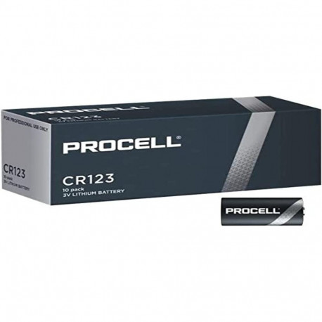 Procell liitiumpatarei CR123A kõrge võimsusega 10tk