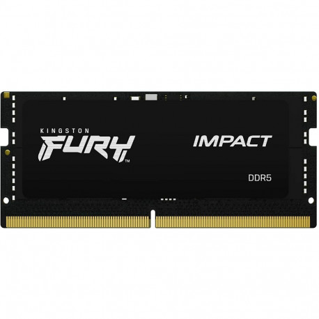 SO-DIMM mälumoodul 16GB DDR5-4800 KF548S38IB-16 Impact Intel XMP, must