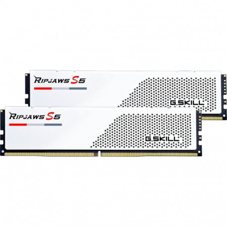 DIMM 64 GB DDR5-5600 (2x 32 GB) Dual-Kit (weiß, F5-5600J3636D32GX2-RS5W, Ripjaws S5, INTEL XMP)