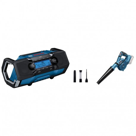 Bosch GPB 18V-2 SC Professional, construction site radio (turquoise/black, Bluetooth, AUX, IP54)