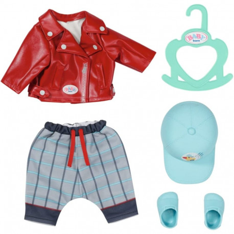 BABY born® riiete komplekt Little Cool Kids 36cm jakk, püksid, müts, kingad ja riidepuu