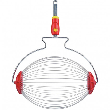 WOLF-Garten FC-MS Rolling Fruit Collector Nut Container Fruit Picker (Red)