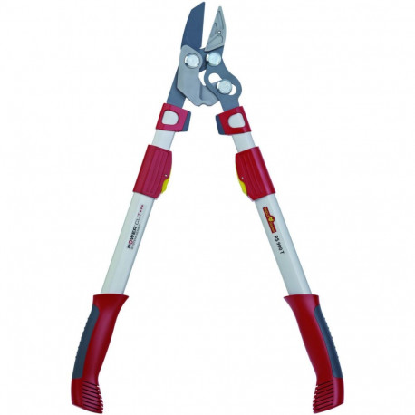 WOLF-Garten anvil pruning shears Power Cut RS 900 T "Premium Plus" (red/grey, telescopic handles 65c