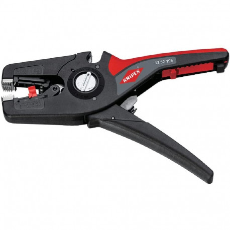Knipex automatic wire stripper PreciStrip16, wire stripper (black/red, integrated wire cutter)