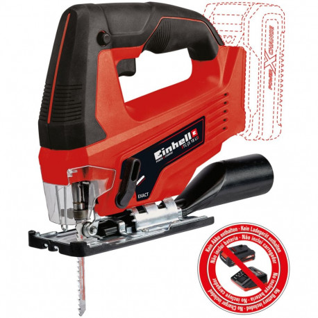 Power X-Change Akku-Stichsäge TC-JS 18 Li-Solo, 18Volt (rot/schwarz, ohne Akku und Ladegerät)