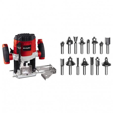 Einhell router TC-RO 1155 E (red/black, 1,100 watts)