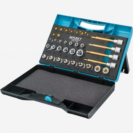 Werkzeug-Satz Sechsrund 1557/35, 35-teilig (1/4" + 1/2")