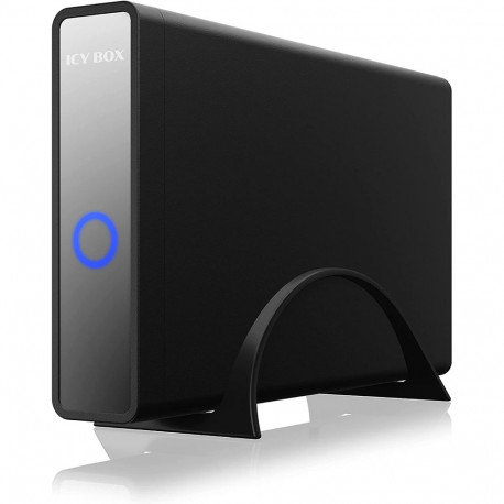 IB-382H-C31 (schwarz, für 1x HDD/SSD mit USB 3.2 (Gen 2) Type-C Anschluss und USB Hub)