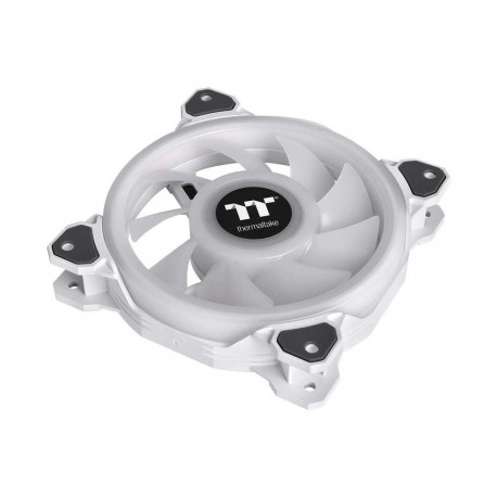 Thermaltake Riing Quad 12 RGB Radiator Fan TT Premium Edition Single Fan Pack - White, case fan (whi
