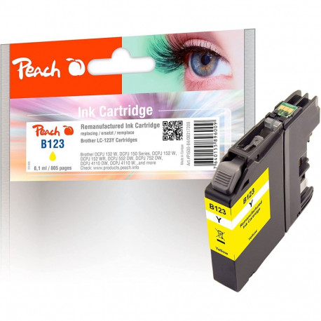 Tinte gelb PI500-84 (kompatibel zu Brother LC-123)