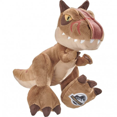 Schmidt Spiele Jurassic World Toro, cuddly toy (brown/light brown, 27 cm)