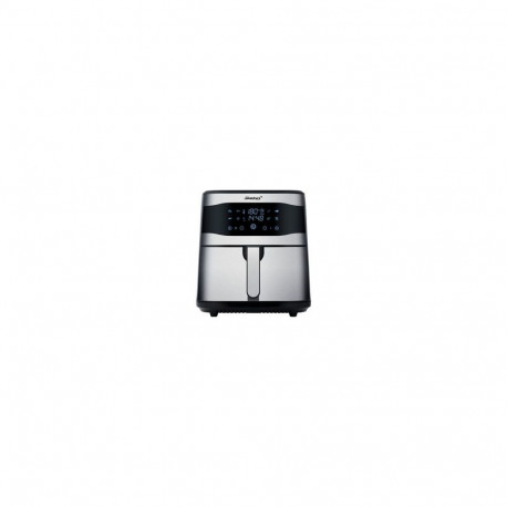Heißluftfritteuse HF 8000 Family (edelstahl/schwarz, 1.800 Watt, Korb 8 Liter)