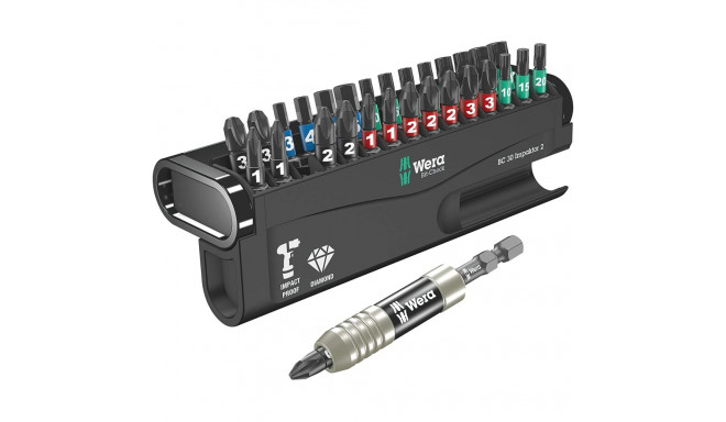 Bit-Check 30 Impaktor 2, 1/4", 30-teilig (diamantbeschichtet, extrem belastbar)