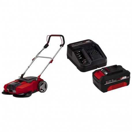 Power X-Change aku-kehrmasin TE-SW 18/610 Li-Solo 18Volt ilma akuta ja laadijata, punane/must