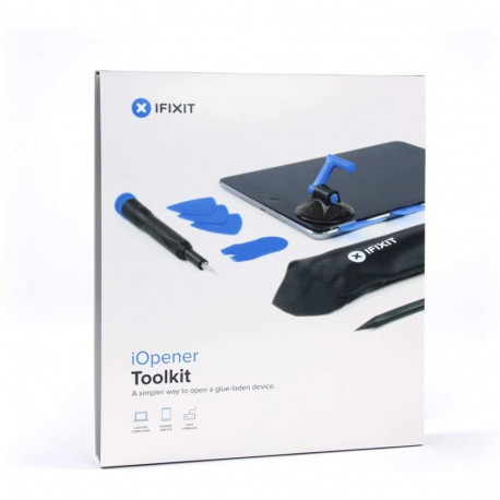 iOpener Toolkit (schwarz/blau, 16-teilig)