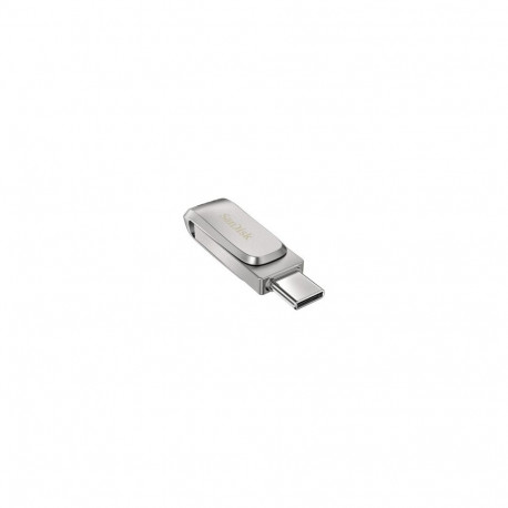 Ultra Dual Drive Luxe USB-mälupulk 128GB USB-A 3.2 Gen 1 USB-C 3.2 Gen 1, hõbe
