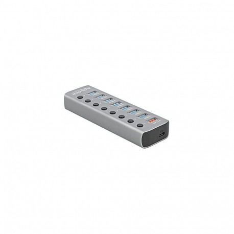 DeLOCK USB 3.2 Gen1 Hub + 7Po + SLK + USB-C - 63264