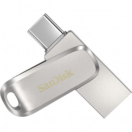 Ultra Dual Drive Luxe 256 GB (silber, USB-A 3.2 Gen 1, USB-C 3.2 Gen 1)