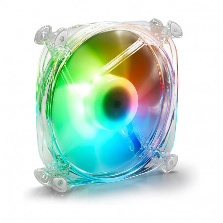 SHARK Disc RGB Fan (transparent, 120 mm)