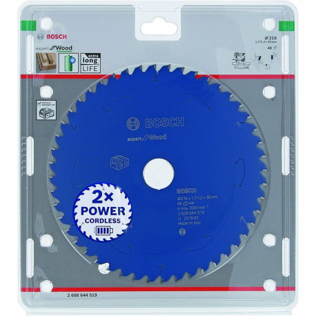 EXPERT saetera Ø216mm 48Z ava30mm akuga nurksae jaoks