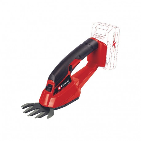 Power X-Change akutoitega muru käärid GC-CG 18/1 Li-Solo 18V ilma akuta ja laadijata, punane/must
