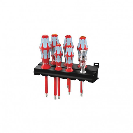 Wera 3160i / 7 Rack - Screwdriver set, stainless steel