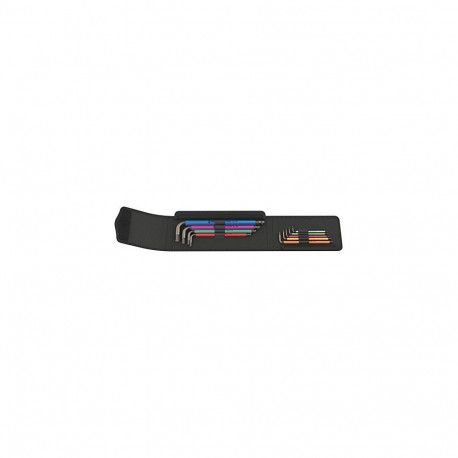 Winkelschraubendreher-Satz 950/9 HexPlus Multicolour Imperial 1 (schwarz, 9-teilig, zöllig, mit Falt