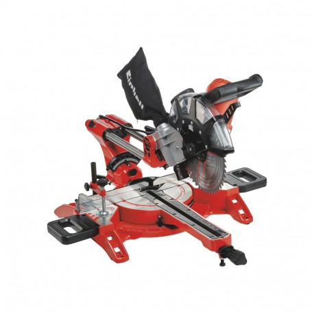 Zug-Kapp-und Gehrungssäge TC-SM 2534/1 Dual, Kapp- und Gehrungssäge (rot/schwarz, 2.100 Watt)