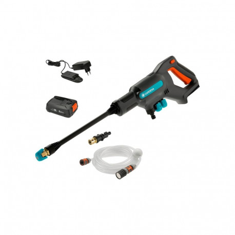 AquaClean aku keskmise rõhuga survepesur 24/18V P4A komplekt Li-Ion aku 2,5Ah P4A valmis kasutamisek