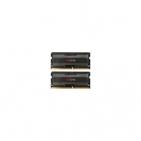 Redline SO-DIMM mälumoodul MRA4S320NNNF32GX2 DDR4-3200 64GB (2x32GB) komplekt, must