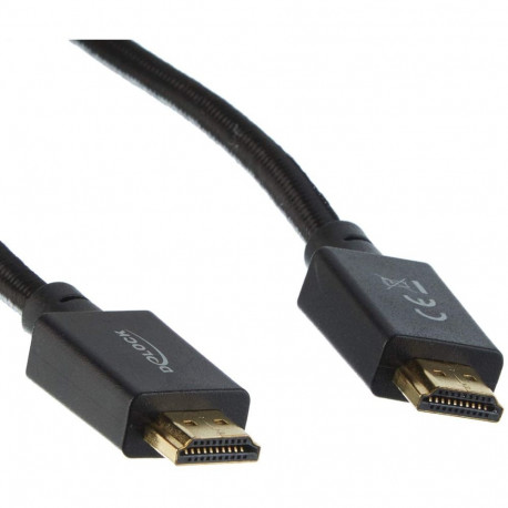 Suure kiirusega HDMI-kaabel 48Gbps 8K 60Hz 1Meter, must