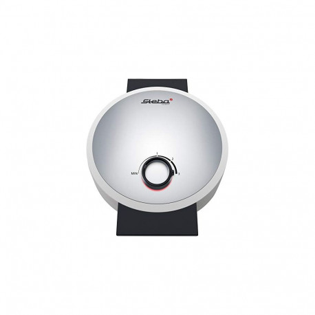 Steba WE 16, waffle iron (silver / white)