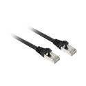 Sharkoon patch network cable SFTP, RJ-45, with Cat.7a raw cable (black, 5 meters)
