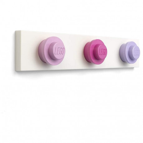LEGO Wandhalterung 41110002 (weiß, Licht, Pink, Rosa)