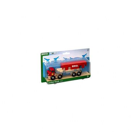 BRIO wooden transporter with magnetic charge - 33657