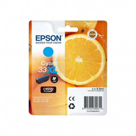 Epson tint C13T33624012, tsüaan