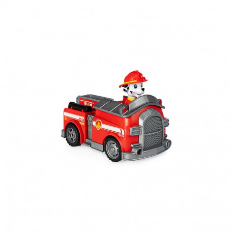 Paw Patrol kaugjuhtimisega tuletõrjeauto Marshall, punane/hõbedane