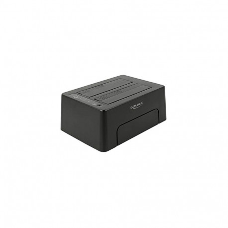 USB-C dokijaam kloonfunktsioon HDD SSD, must