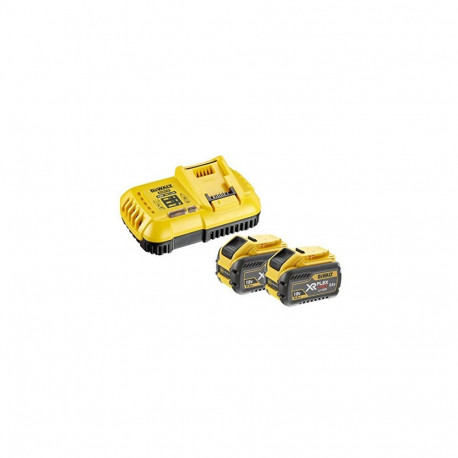Starter-Set Akku-Kit DCB118X2, 54Volt / 18Volt (gelb/schwarz, 2x Li-Ionen Akku 9,0Ah)