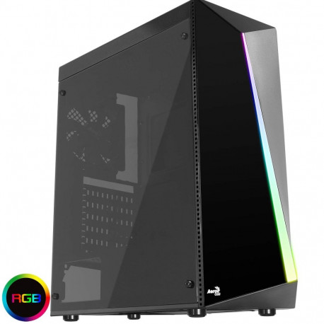 Aerocool case Shard, black