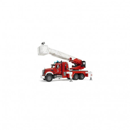 MACK tuletõrje redelauto Granite 02821, punane/valge, pumbaga