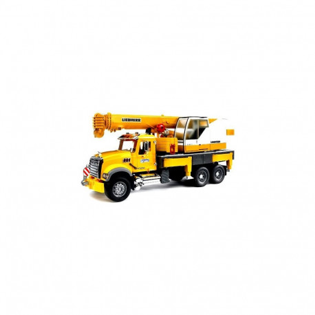 MACK kraanaauto 02818 Granite Liebherr, kollane/hall