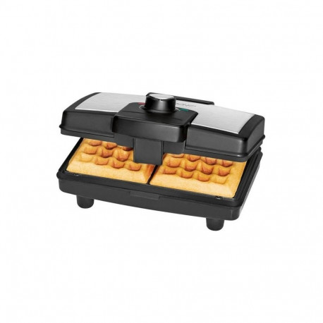 vahvlimasin WA 3606 800W, must/roostevaba teras