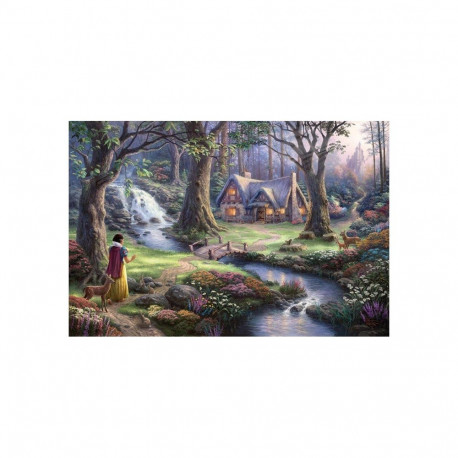 Thomas Kinkade Disney pusle Lumivalgeke
