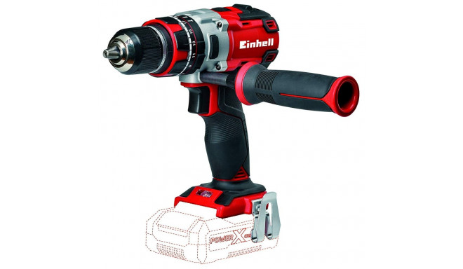 Professional Akku-Schlagbohrschrauber TP-CD 18 Li-i Brushless-Solo, 18Volt (rot/schwarz, ohne Akku u