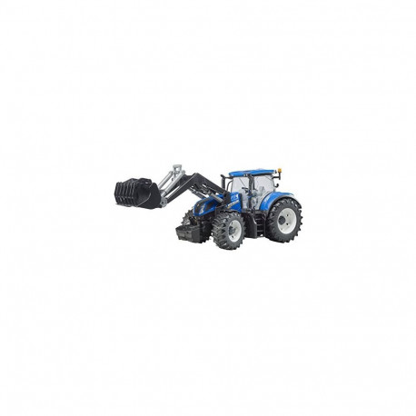 New Holland traktor T7.315 eeslaaduriga, sinine/hall