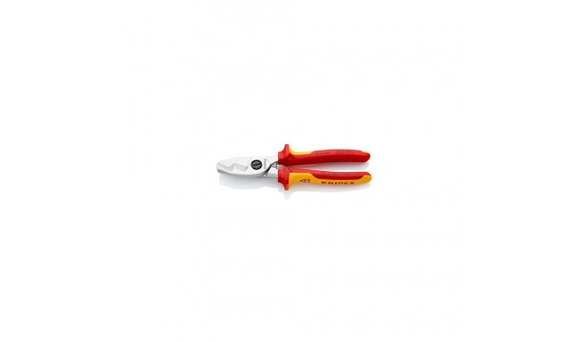 Kabelschere 95 16 200  (für Cu- und Al-Kabel, Doppelschneide, VDE)