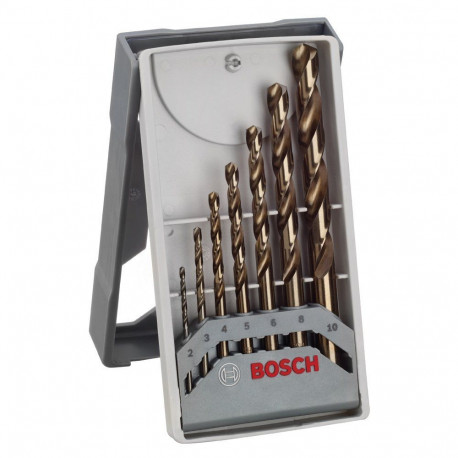Bosch puurid Mini X Line HSS-Co-Metal 7tk