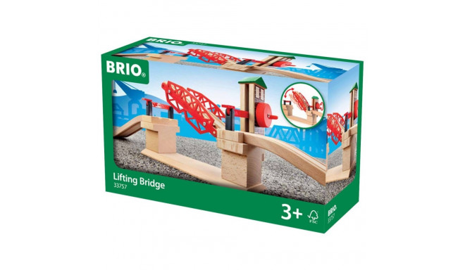 BRIO Lifting Bridge, red (33757)