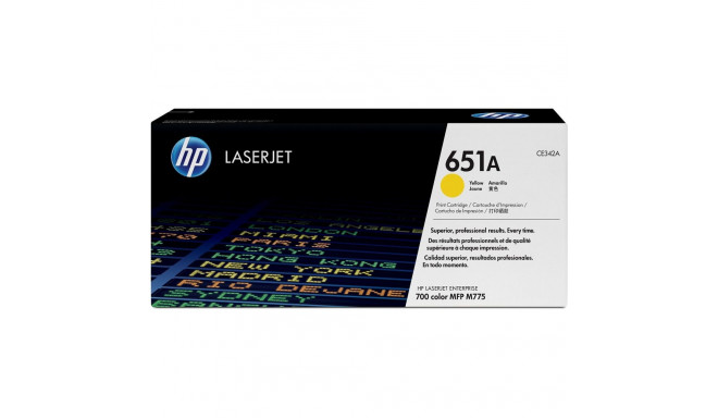 HP Toner żółty HV CE342A